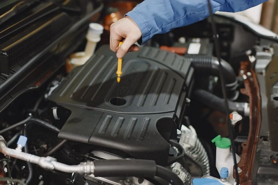 Engine diagnostics on a German luxury vehicle in Hermosa Beach