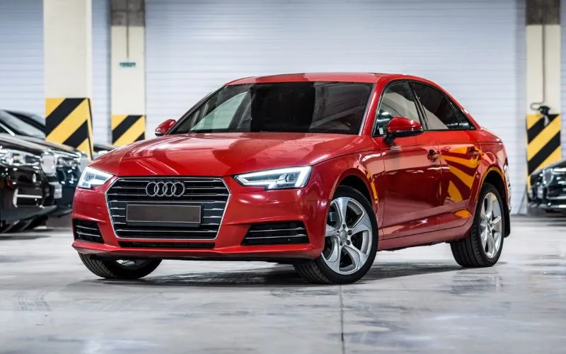 Engine calibration work on a high-performance vehicle