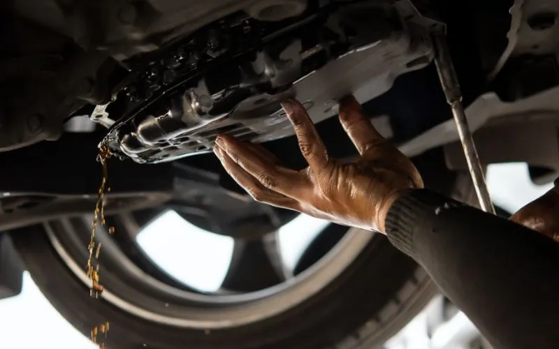 Oil leak diagnosis on German vehicle